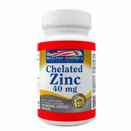 Chelated zinc 40 mg