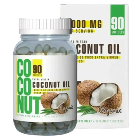 Aceite de Coco Cápsulas Blandas