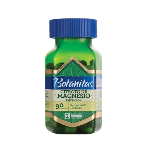 Citrato De Magnesio X 90 Capsulas – Botanitas