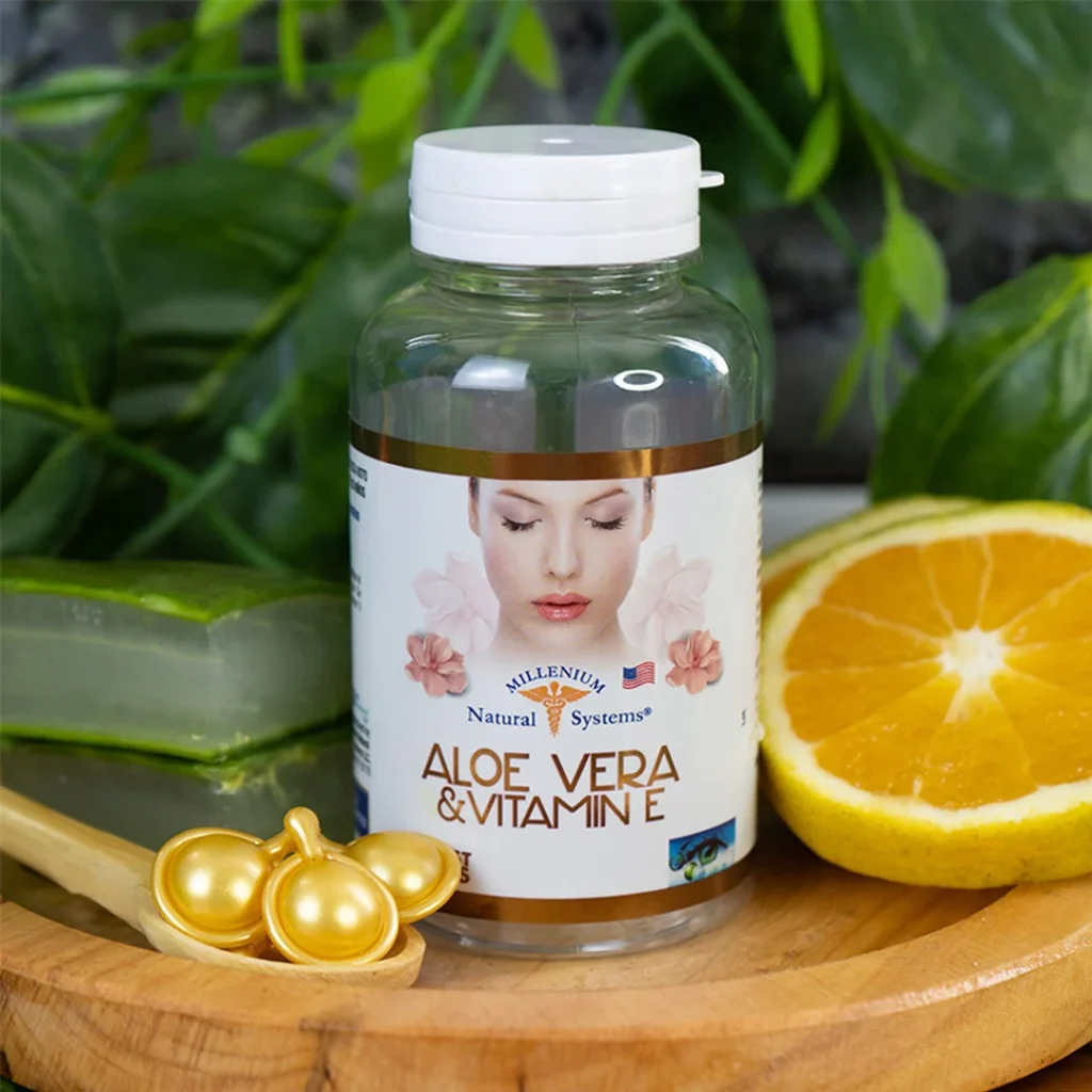 Aloe vera y vitamina e